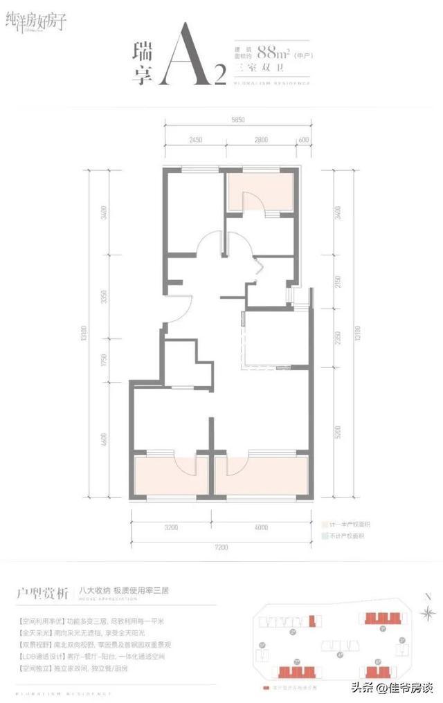  【城六区洋房置业指南】首钢璟瑞长安95%得房率背后的改善逻辑与户型密码 房产家居