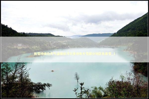 雨雪持续北方气温偏低河北多地有大雪部分地区有暴雪_1 新闻