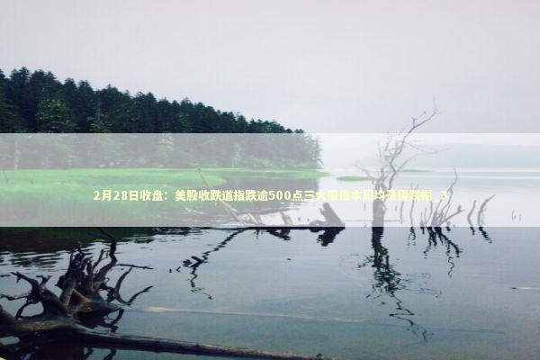 2月28日收盘：美股收跌道指跌逾500点三大股指本周均录得跌幅_3 新闻